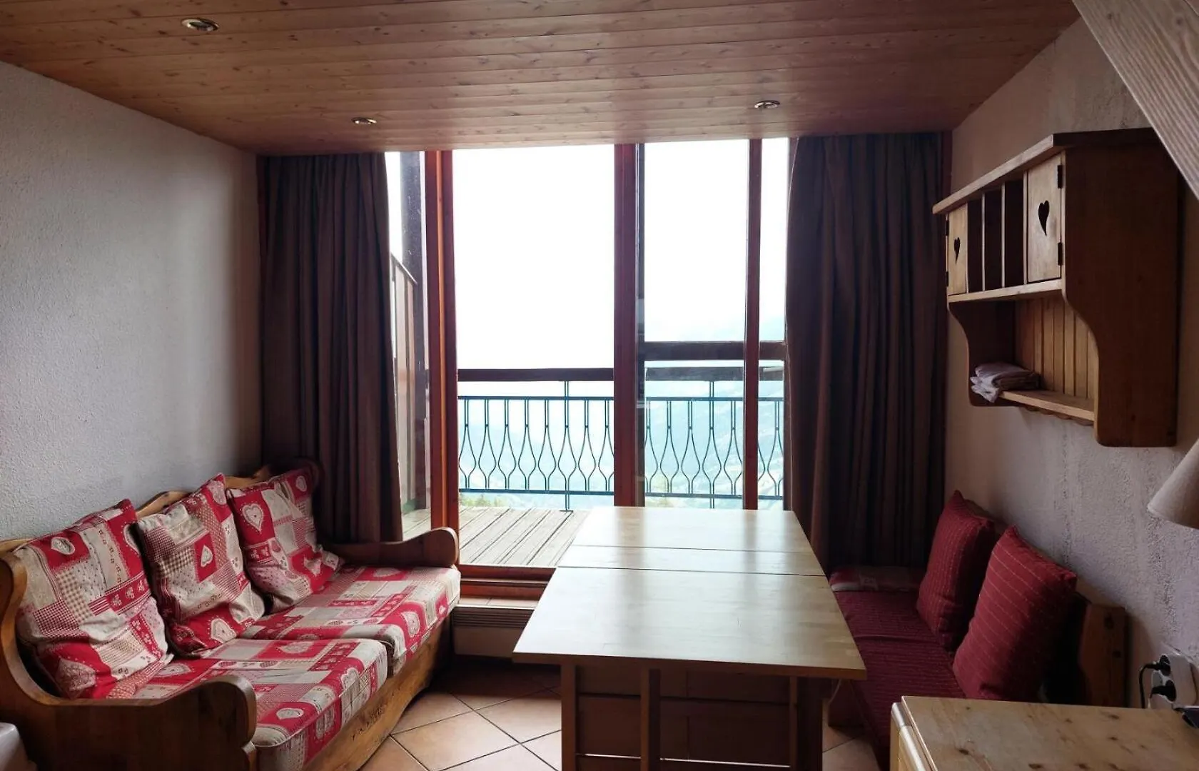 Residence Vogel - Chaleureux Duplex Pour 4 Personnes Avec Une Tres Belle Vue Sur La Vallee Dans Le Village De Charmettoger A Arc 1800 Mae-2129 Les Arcs  Apartment