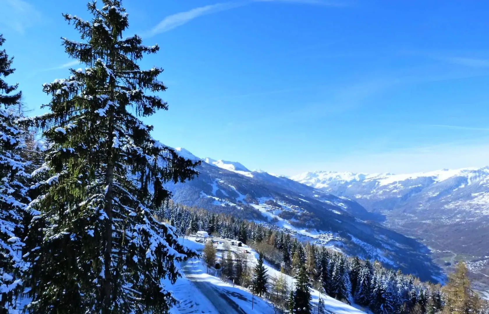Residence Vogel - Chaleureux Duplex Pour 4 Personnes Avec Une Tres Belle Vue Sur La Vallee Dans Le Village De Charmettoger A Arc 1800 Mae-2129 Les Arcs